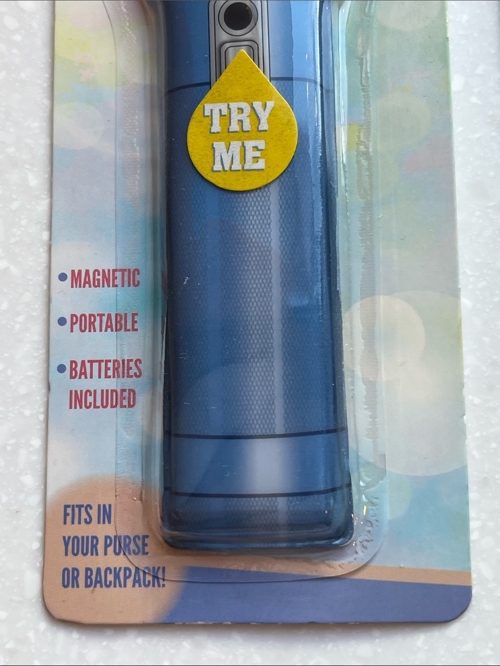 Thin Flashlight Pocket LED Flashlight Magnetic Blue, Pink or Purple NWT - Picture 5 of 6